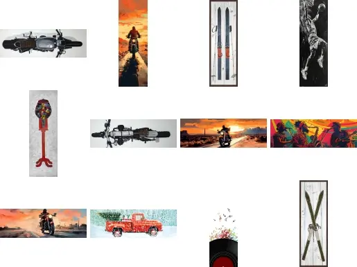Unframed canvas 16x48