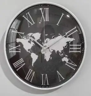 [89501212010] WALL CLOCK 12X12