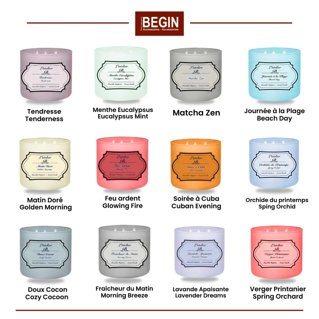 Atelier B 100% CN Candles