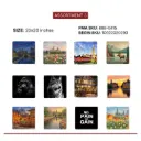 Frameless canvas 20x20