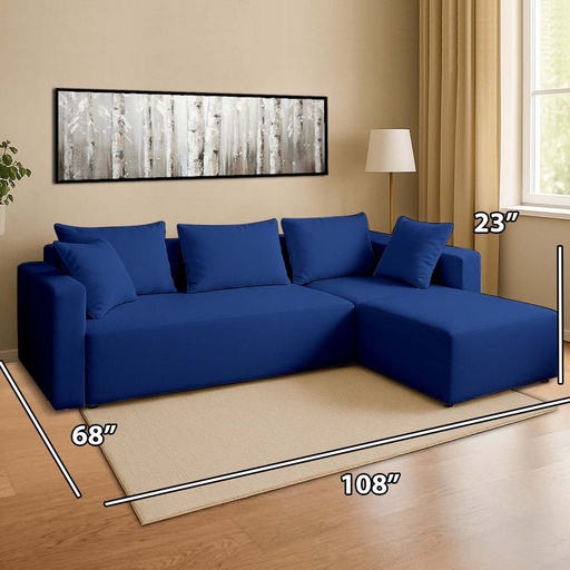 [3440P003CH26] Big sectional sofa