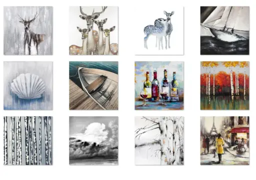 [10021620C5] Frameless canvas 16x20