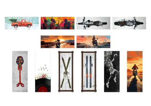 [1002164811] Unframed canvas 16x48