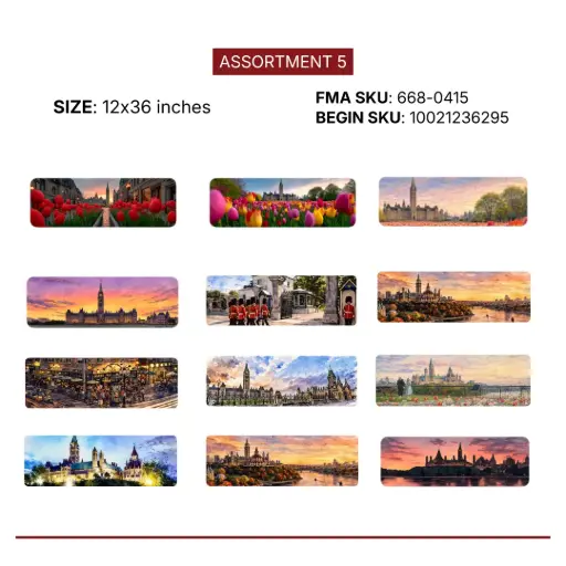 [10021236295] Unframed Canvas 12x36